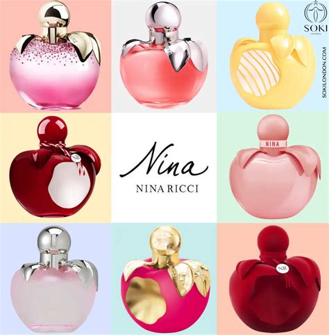 nina ricci perfumes list